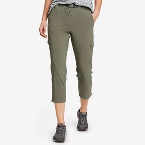 Eddie Bauer ClimaTrail Cargo Crop Pants